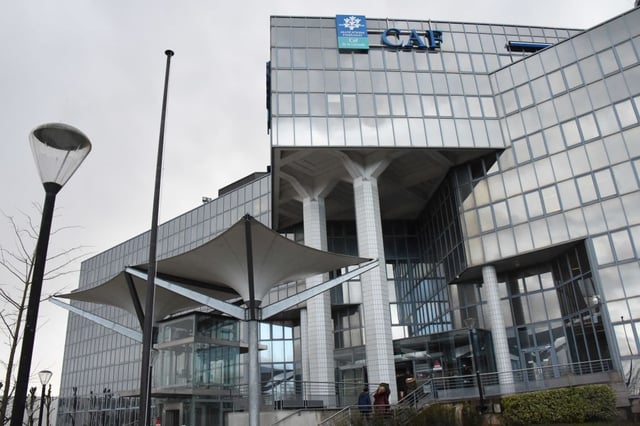 A photo taken on December 15, 2017 shows the Gironde headquarters of the "Caisse d'allocations familiales" (CAF), the family sector of the French social security system, in Bordeaux. Datamining, a key tool to fight against fraud, can also be used to track down those who "forget" to claim their benefits: sometimes up to 700 euros per month, as demonstrated by a pilot experiment at the Gironde CAF, which will be extended to other CAFs in 2018, and to the whole country in 2019. / AFP PHOTO / MEHDI FEDOUACH (Photo credit should read MEHDI FEDOUACH/AFP via Getty Images)