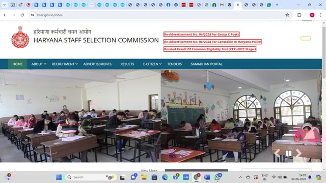 Haryana HSSC Group C, D Result 2024 declared, direct link to check here 