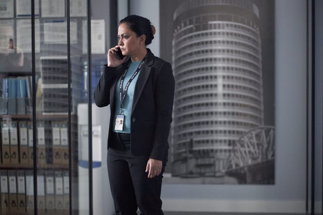 Parminder Nagra as DI Ray (Photo: HTM Television/ITV/Justin Slee)