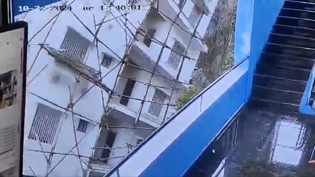Bengaluru building collapse: Eyewitnesses reported hearing a loud noise before the structure fell.