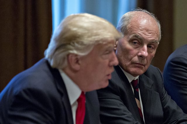 John Kelly Donald Trump Dictator Approach