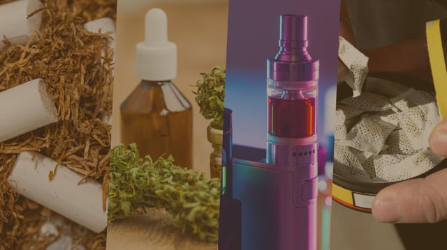 Le tabac, le CBD, les vapoteuses et les sachets de nicotine sont dans le viseur des députés.