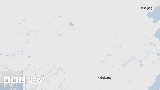 Guiyang China Map