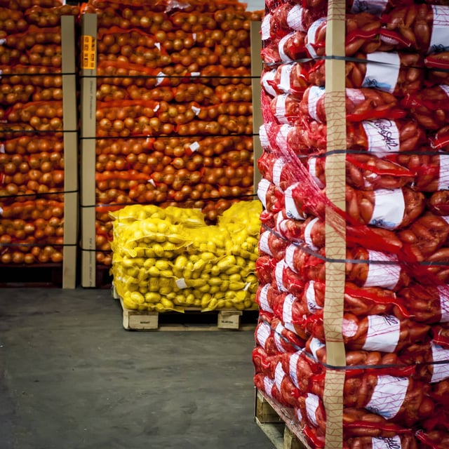 Au marché de Rungis.