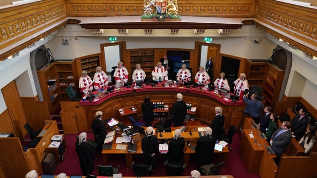 A panel of nine judges in Edinburgh overturned the ruling