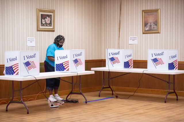 Polling Station in South Carolina
