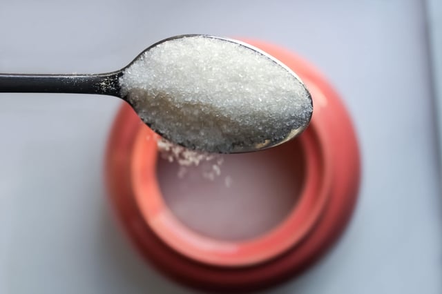 Federal guidelines recommend that anyone 2 or older should limit their daily intake of added sugar to less than 10% of their total calories.