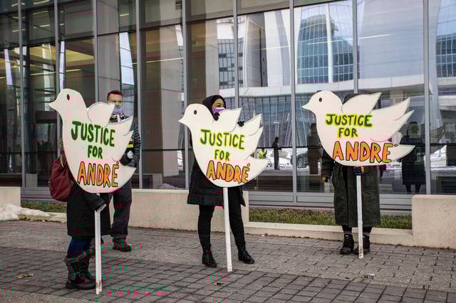 Andre Hill Protest