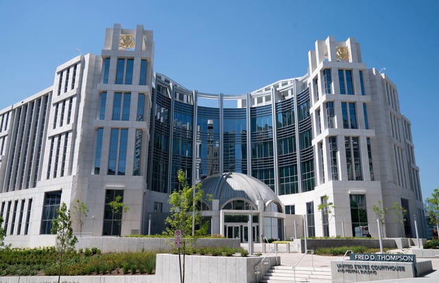 The Fred D. Thompson United States Courthouse and Federal Building  Wednesday, June 22, 2022, in Nashville, Tenn.