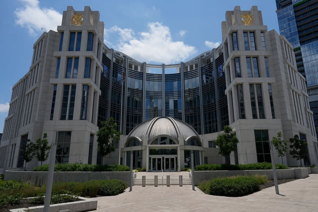 The Fred D. Thompson Federal Courthouse is seen, in Nashville, Tennessee.