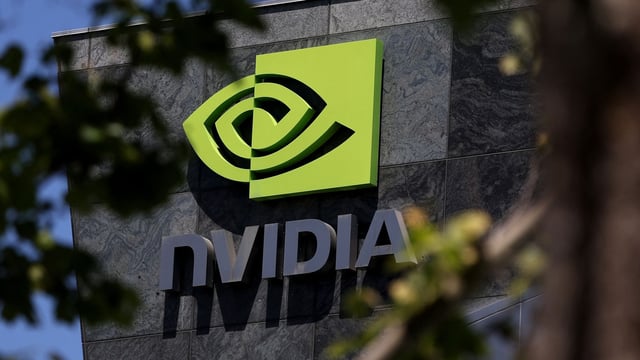 Nvidia, the chip company, which has enjoyed a monumental ascent over the last 18 months amid enthusiasm over generative AI, jumped 3.4 percent near 1725 GMT, giving it a market capitalization of about $3.3 trillion, slightly ahead of Microsoft and Apple