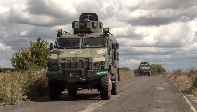 Ukrainian vehicles