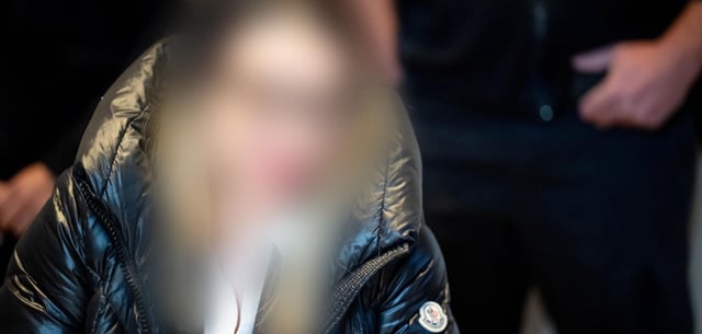 Die Angeklagte Yasemin G. im Landgericht Bremen