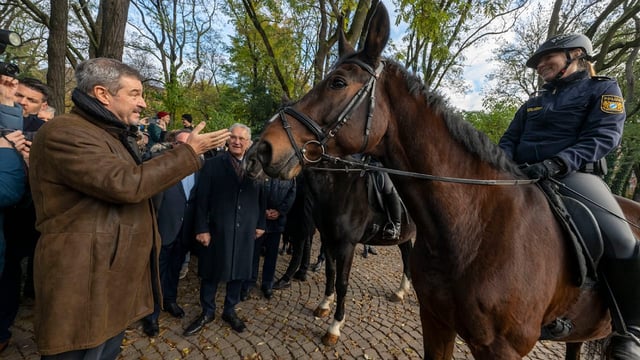 Der Alte Botanische Garten: Hier hat sich Markus Söder über Drogenkriminalität informiert