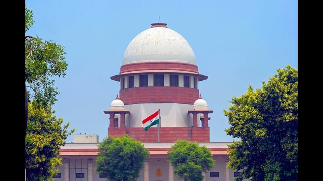 New Delhi, India - May 7, 2024: A view of Supreme Court of India, in New Delhi, India, on Tuesday, May 7, 2024. (Photo by Sanjeev Verma/ Hindustan Times) (Hindustan Times)