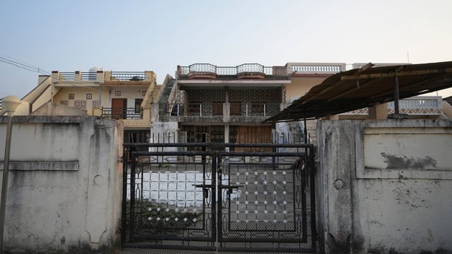 House of Baldevbhai Patel, father of Jagdish Patel, who froze to death with his wife, son and daughter, in their bid to cross over to the United States (AP Photo/Ajit Solanki)