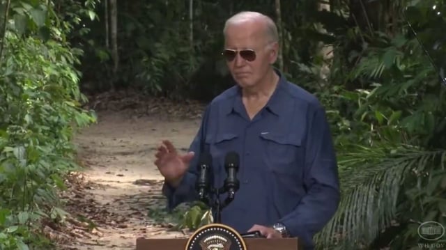 Joe Biden's Amazon Rainforest Visit