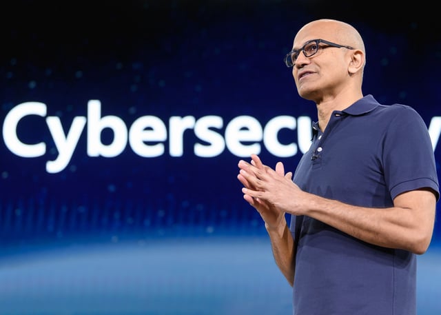 Microsoft CEO Satya Nadella. (GeekWire File Photo)