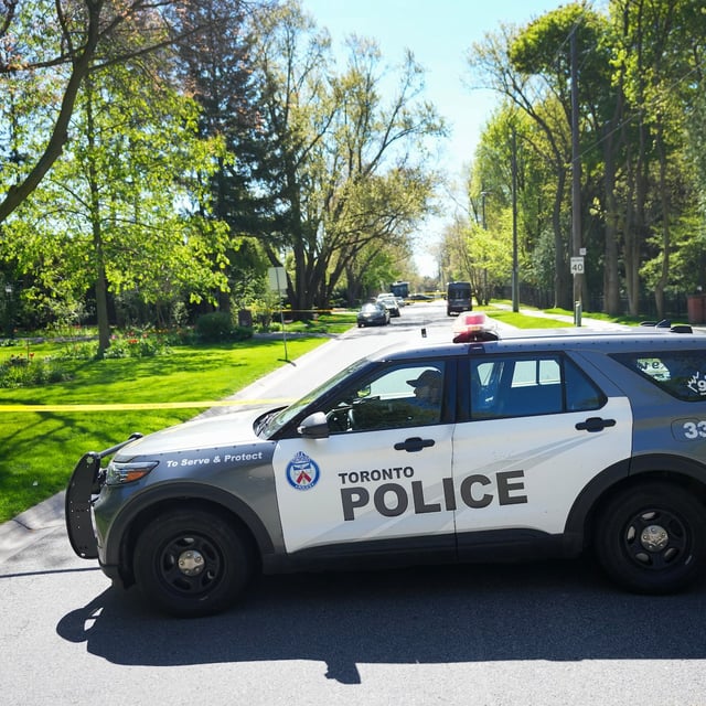 A Toronto woman has been charged in the death of her four-month-old baby who was reported missing on Wednesday. Toronto police allege the baby's father reported the baby missing shortly before 11:30 a.m. at a residential building in the city's midtown. Toronto Police SUV is shown in Toronto on Tuesday, May 7, 2024.  THE CANADIAN PRESS/Nathan Denette