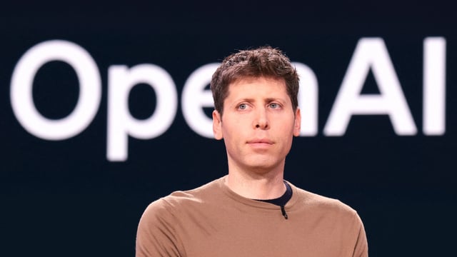 OpenAI CEO Sam Altman speaks during the Microsoft Build conference at the Seattle Convention Center Summit Building in Seattle, Washington.