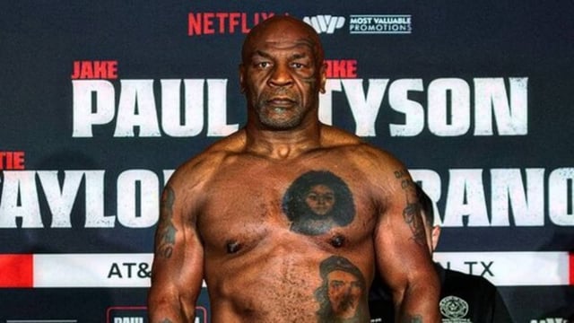 Mike Tyson offered $125K to host a Christmas party in Las Vegas, capitalizing on his viral moment during the fight with Jake Paul.