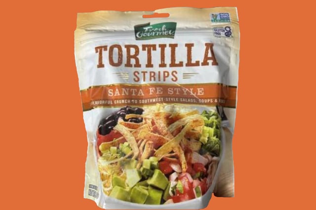 Sugar Foods is recalling some pouches of Fresh Gourmet Tortilla Strips Santa Fe Style due to a contamination of undeclared wheat allergen.