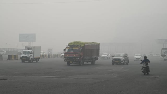 Delhi has recorded an AQI of 328 at 10 am on Wednesday