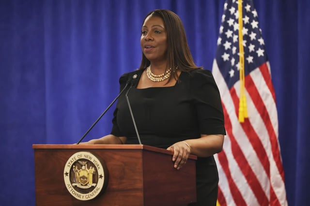 New York Attorney General Letitia James.