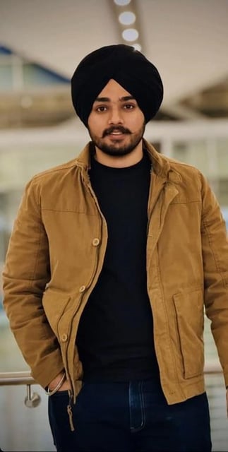 Harshandeep Singh is shown in an undated handout photo. A spokesman for the family of Singh, the security guard who was killed while patrolling an Edmonton apartment building last week, says that had only been on the job for three days. 