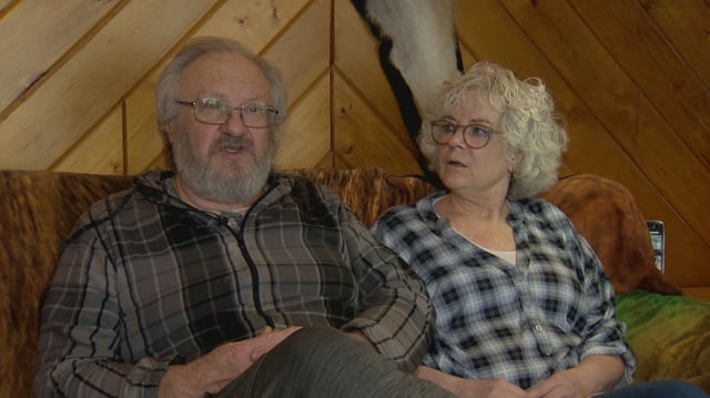 Though she's now cancer-free, Sandra Hojlo and her husband Sig Trautwein say retirement would look a lot different if not for medical insurance and a paid off house. A Canadian Cancer Society report details the financial cost of cancer on patients and their caregivers. 