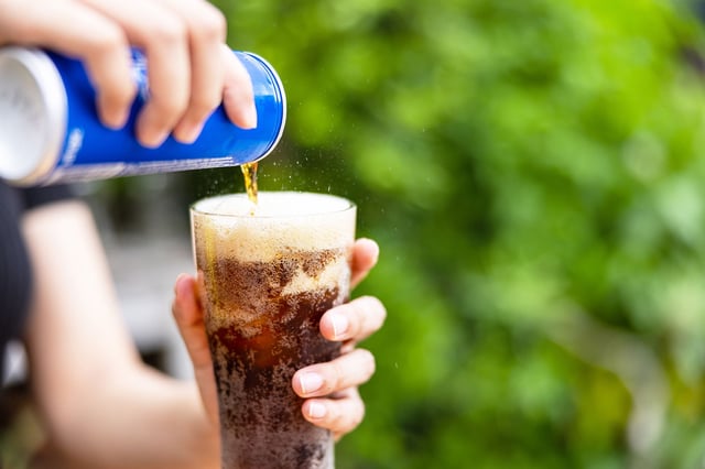 Sugary drinks are associated with a greater risk of heart disease than baked goods, according to ta new study.