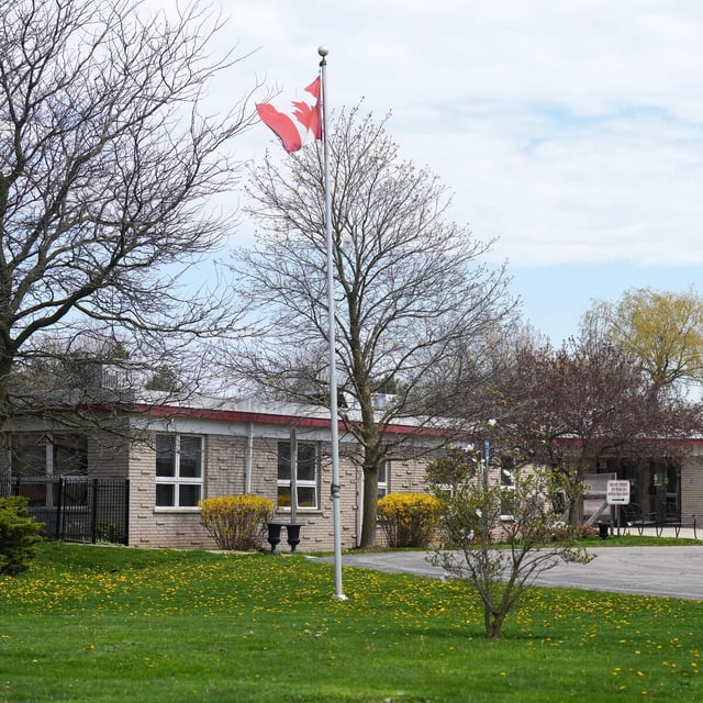 A long term care facility is shown in a rural area of Burlington, Ont., on May 2, 2024. THE CANADIAN PRESS/Nathan Denette