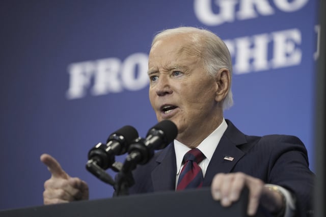 Joe Biden in Washington
