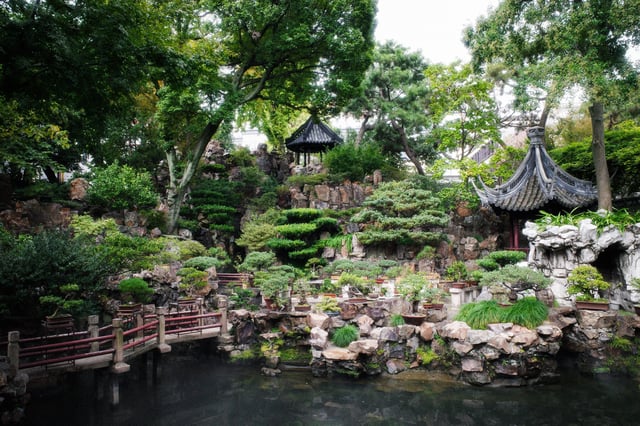 Yuyuan Garden in Shanghai, China on Nov. 7, 2024.