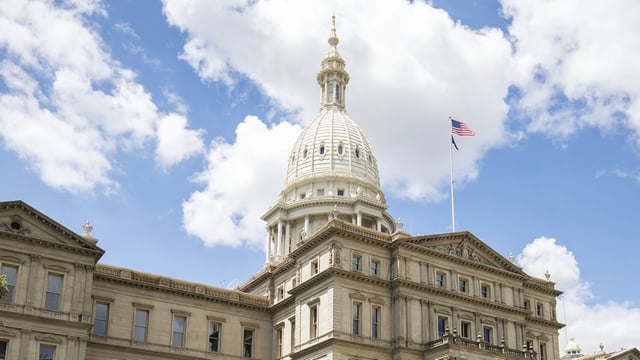 The Michigan State Capitol on July 30, 2022 in Lansing.