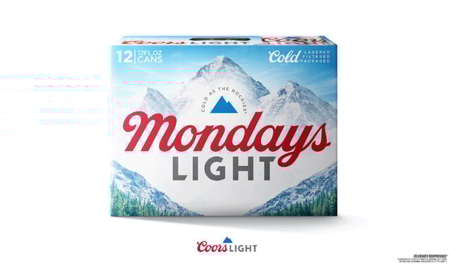 A case of the “Mondays Light."