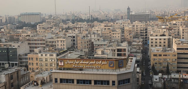 Blick auf Teheran