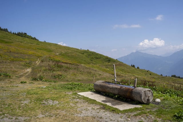 Le refuge alpin d'Arbaretan, à Saint-Alban-d'Hurtières (73), le 1er août 2024.