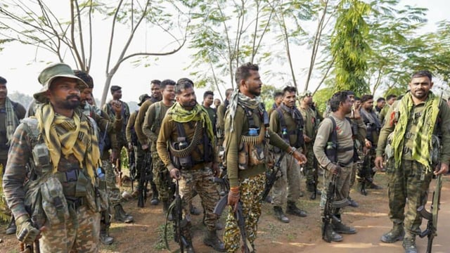 Security personnel in Chhattisgarh. (PTI/Representative)