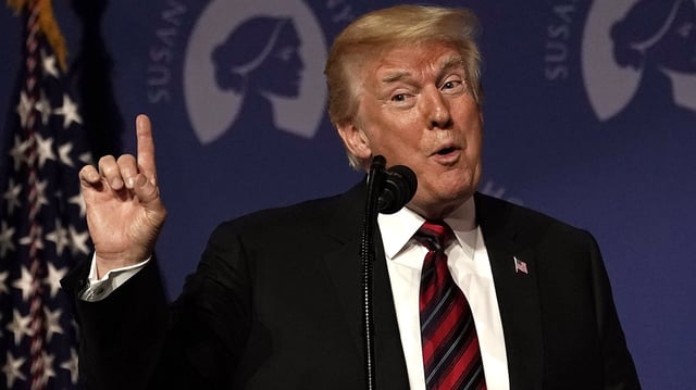 U.S. President Donald Trump.