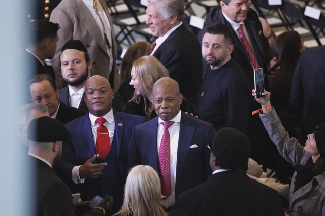 Mayor Adams cancelled appearances at Martin Luther King Jr. Day events in the city to accept a last-minute invite to the Trump inauguration.