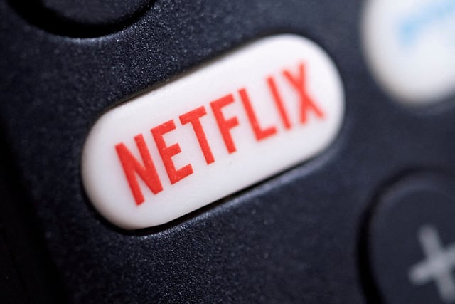 The Netflix logo is seen on a TV remote controller in this illustration taken January 20, 2022. REUTERS/Dado Ruvic/Illustration/File Photo/File Photo