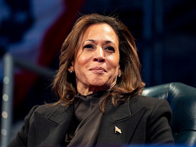 US Vice President Kamala Harris during a Commander in Chief farewell ceremony at Joint Base Myers-Henderson Hall in Arlington, Virginia, US, on Thursday, Jan. 16, 2025. The Biden administration advanced a plan to limit oil drilling and infrastructure across more of Alaska's National Petroleum Reserve, a bid to lock in land protections and conservation requirements days before President-elect Donald Trump takes office. Photographer: Bonnie Cash/UPI/Bloomberg via Getty Images