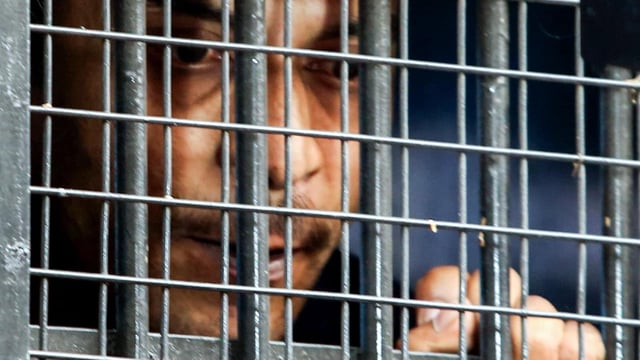 Accused of RG Kar rape and murder convict Sanjay Roy at the Sealdah Court in Kolkata.