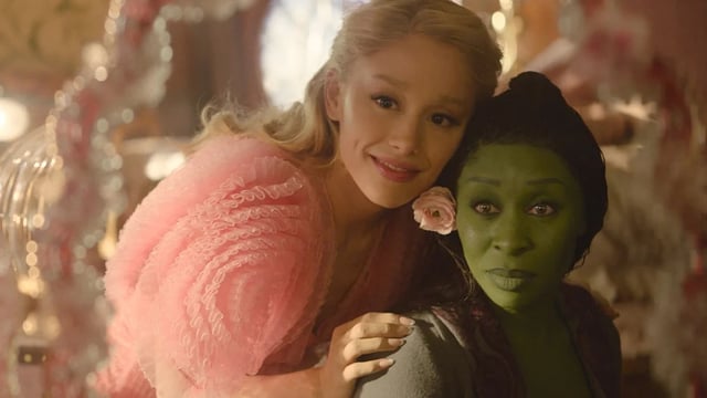 Ariana Grande and Cynthia Erivo in "Wicked" (Credit: Universal Pictures)