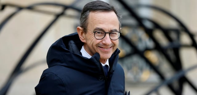 Le ministre de l'Intérieur Bruno Retailleau à la sortie du Conseil des ministres à l'Elysée, le 22 janvier 2025 à Paris