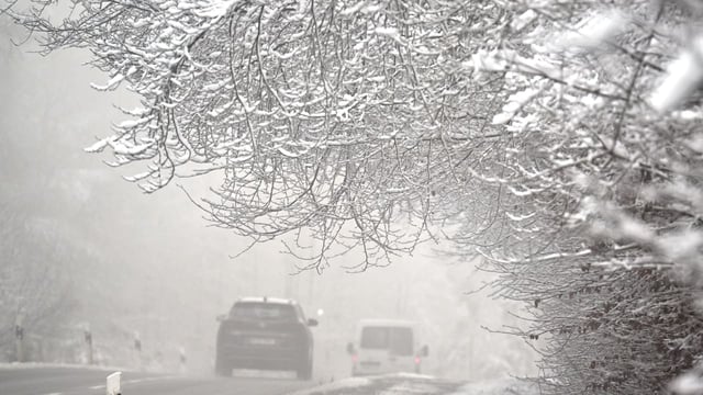 Bevor es zum Wochenende wärmer wird, tobt sich der fiese Winter noch einmal aus