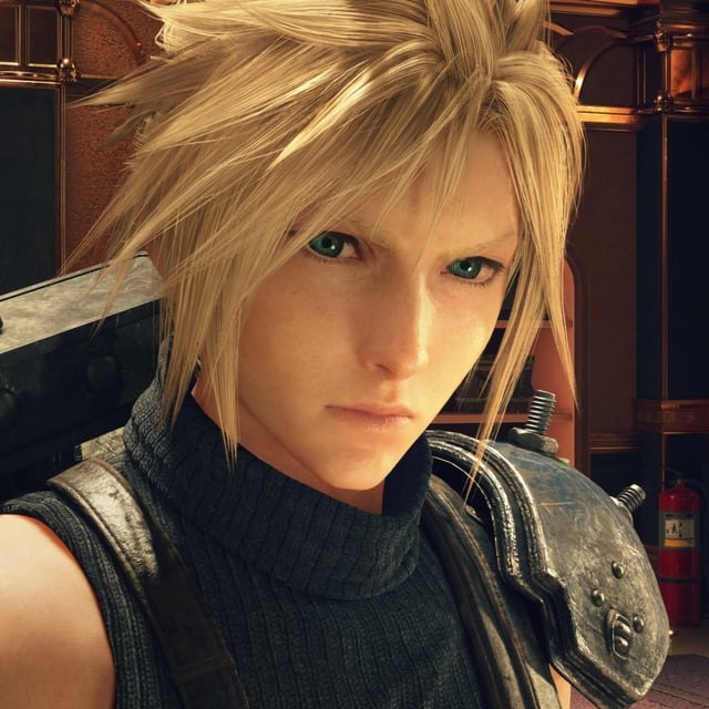 Cloud Strife in Final Fantasy VII Rebirth.