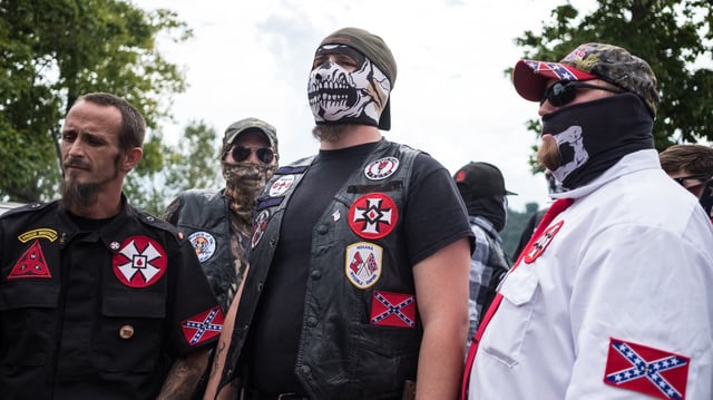 Ku Klux Klan flyers urging immigrants to leave America cropped up in Kentucky on Inauguration Day.