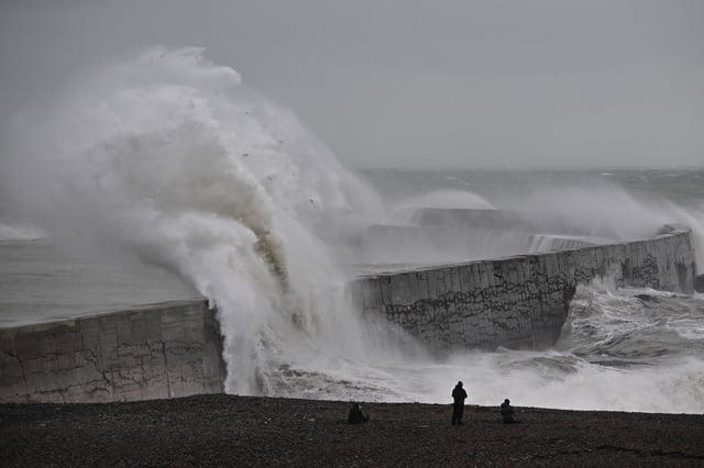 La tempête Eowyn, qui frappera le Royaume Uni ce vendredi, doit être «puissante» et sera la «plus violente» depuis la tempête Ciaran. (Image d’illustration).